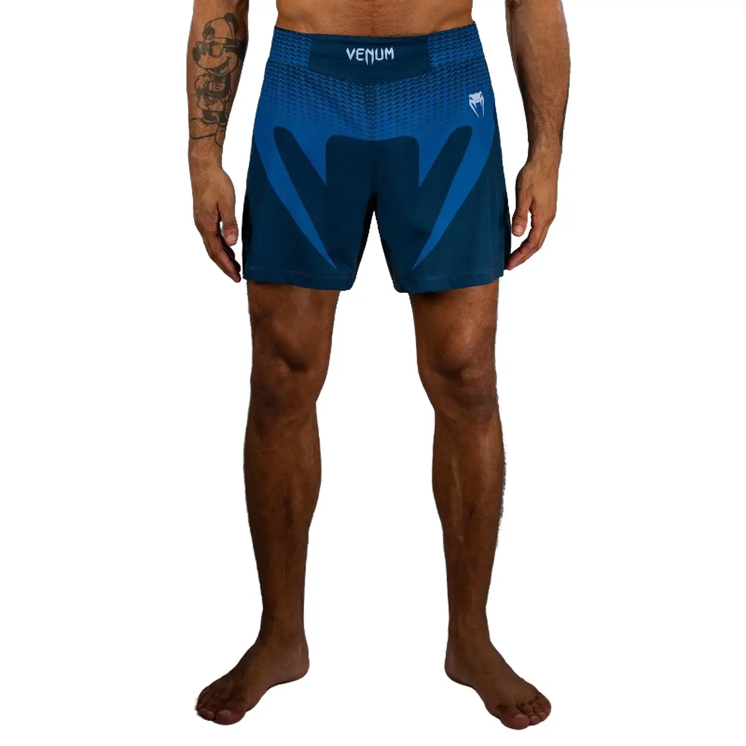 Venum No Gi Fightshorts - Indigo Activewear Men's Sports Shorts for Athletic Performance, IBJJF Approved for MMA & Jiu-Jitsu