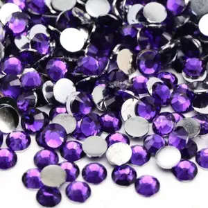 Amethyst Resin Rhinestones