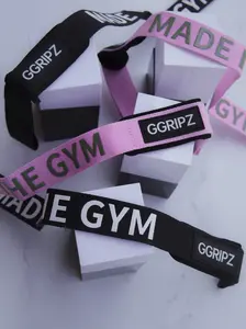 PINK GGRIPZ Lifting Straps