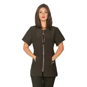 460 - Groomers Rhinestone Water Resistant Bleach and Hair Resistant Jacket for Pet Groomers and Hair Stylists