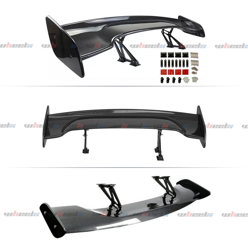 Perfect Valentine's Day Gift | 57" GT Style Universal Trunk Spoiler | Pro Racing Gloss Black Carbon Fiber | Fit Dodge/BMW/Audi/Ford Mustang/Chevy Camaro/Corvette/Honda Civic/Kia/Nissan Altima π₯ #ValentinesGift #GiftForHim #57inchGTSpoiler #CarModGift Perfect Valentine's Day Gift | 57" GT Style Universal Trunk Spoiler | Pro Racing Gloss Black Carbon Fiber | Fit Dodge/BMW/Audi/Ford Mustang/Chevy Camaro/Corvette/Honda Civic/Kia/Nissan Altima π₯ #ValentinesGift #GiftForHim #57inchGTSpoiler #CarModGift
