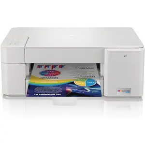 Brother MFC-J1205W INKvestment Tank Wireless Color Inkjet Printer with 1-Year Ink Supply, Alexa Compatible, Compact Design, USB & Wireless Connectivity