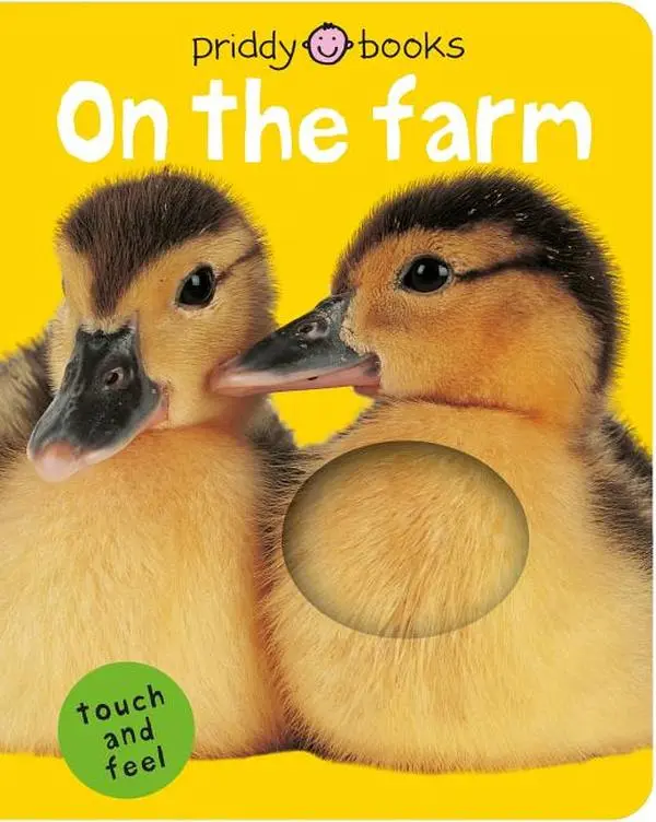 On the Farm (Bright Baby Touch and Feel): A First Sensory Tactile Book -- Roger Priddy - Board Book