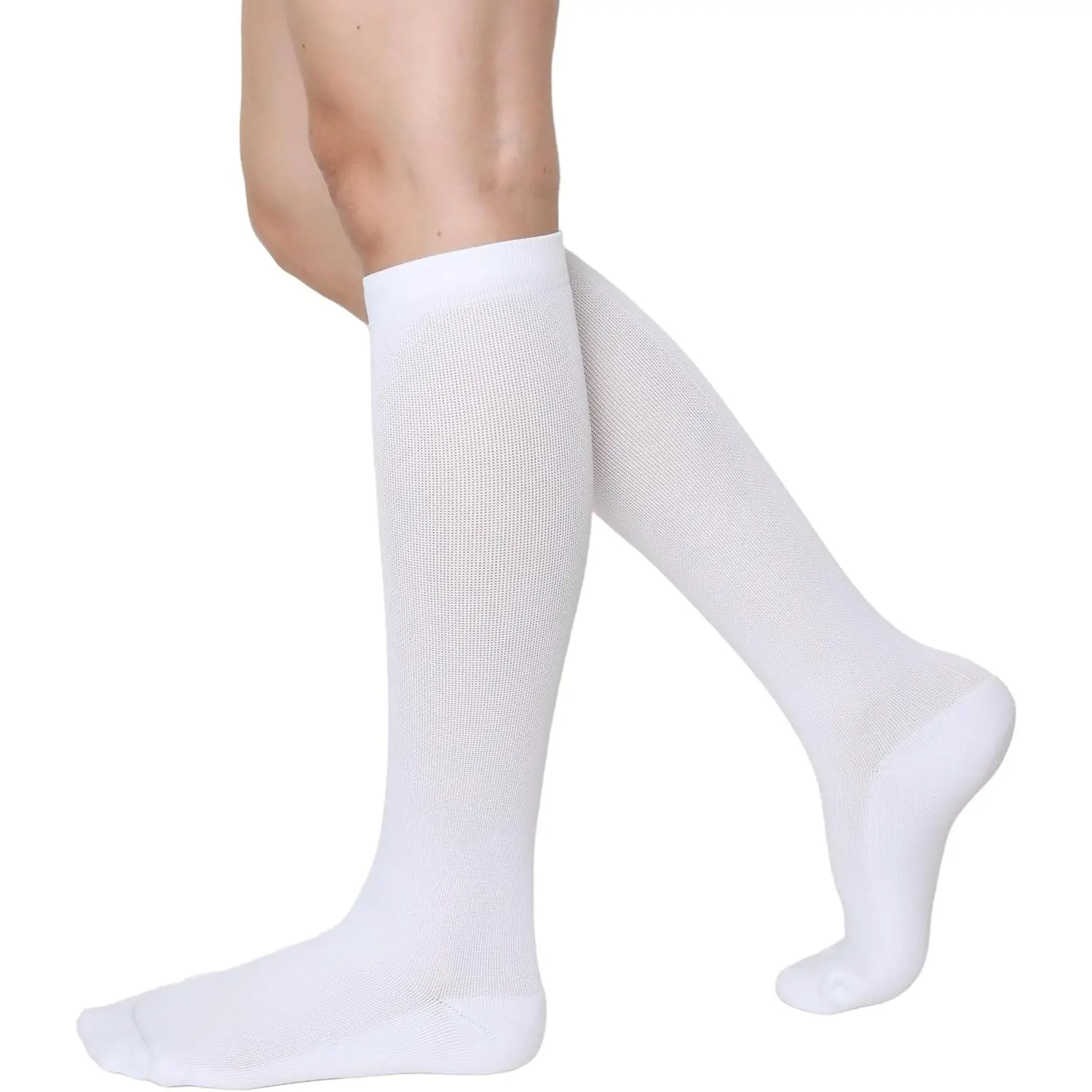Maternity 20-30 mmHg Graduated Compression Socks, Beauty-Enhancing Support for Flight, Pregnancy, Sports, Travel, No