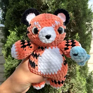 Hand Crocheted Tiger