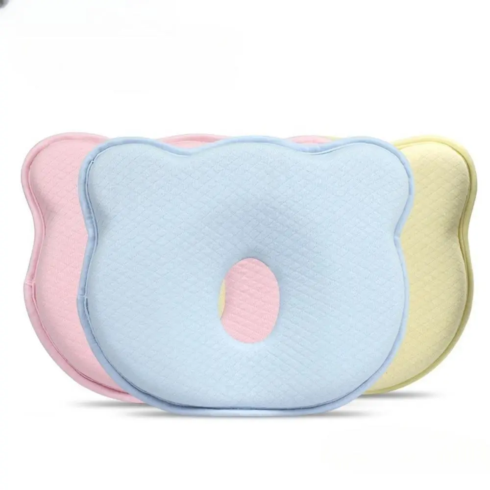 Head Support Memory Foam Pillow, Slow‑Rebound Cotton Core Ergonomic Sleep Cushion, Comfortable Neck Support Pillow for Restful Night Sleep, Summervibes