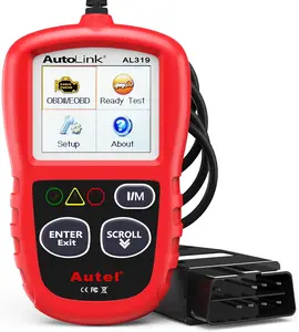 Autel AL319 OBD2 Scanner and Code Reader – Check Engine Light Diagnostic Tool with Live Data & Freeze Frame – Compatible with OBDII Vehicles 1996 and Newer – 2025 Version