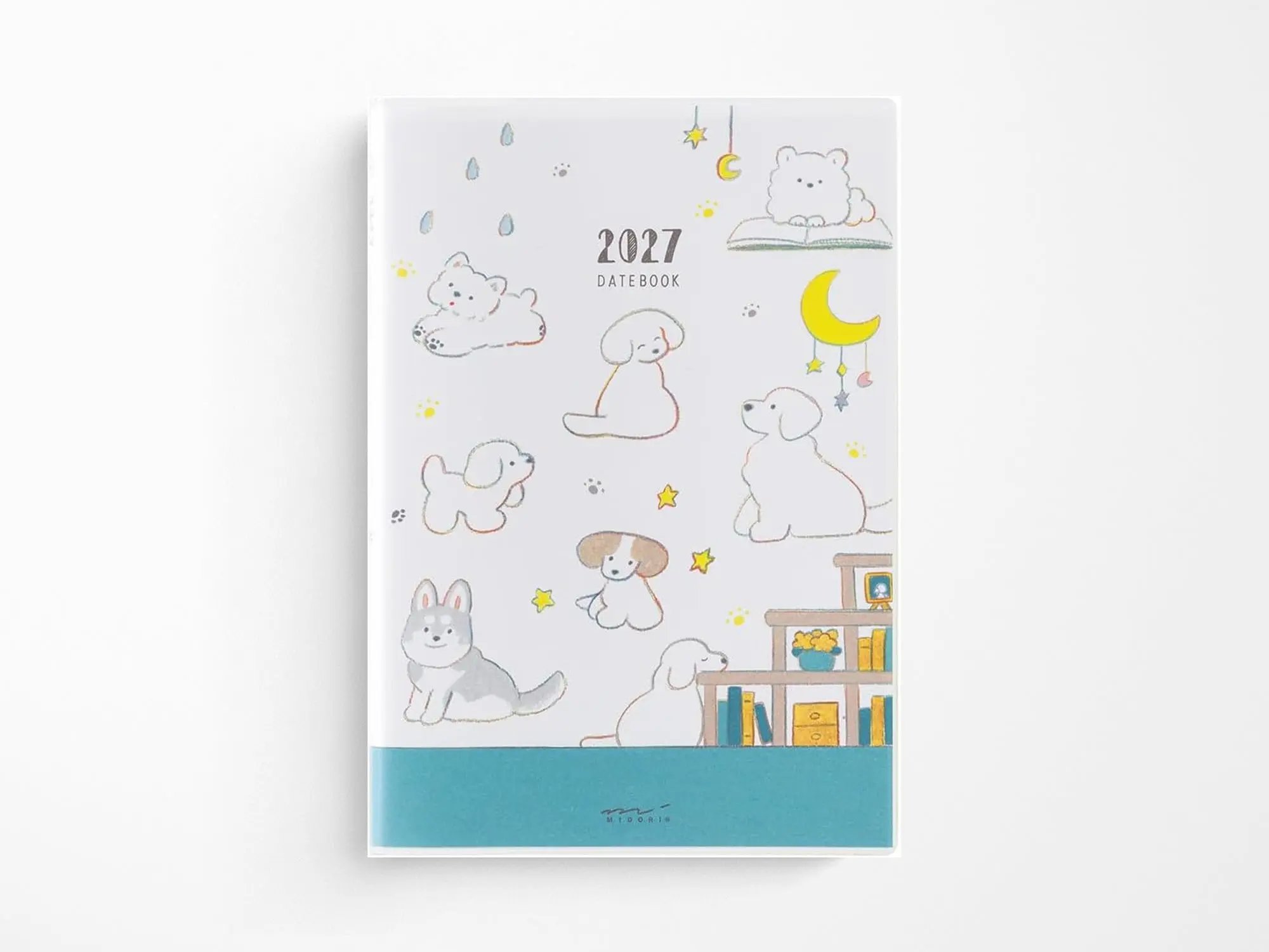 Midori Pocket Diary B6 Dog 2027