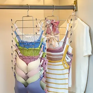 Bra Storage Rack, Underwear Hanger, Clothes Organizer, Suitable for Neckties, Bras, Tank Tops, Skirts, Closet Organization Tool