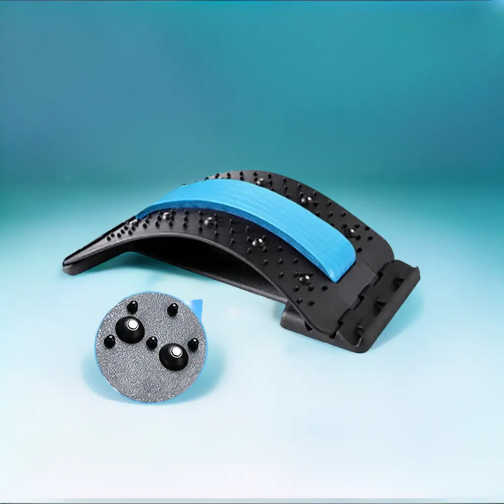 Adjustable Back Massager with Magnetotherapy for Targeted Pain Relief