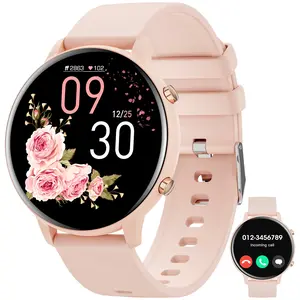 Smart Watch for Women and Men, Sports Modes Smartwatch with 1.39" HD Touchsreen, Sleep Monitor, IP67 Waterproof, Bluetooth Call & Music Control Fitness Watch for iPhone/Android Black