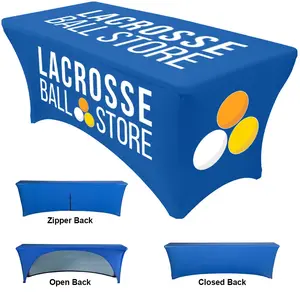 Custom Dye Sublimated Stretch Table Cover