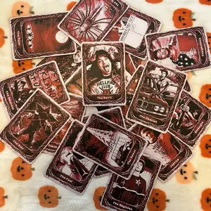 Stranger Things Themed Tarot Cards Major Arcana Unique Design for Fans
