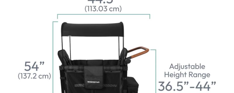 W2 Luxe Double Stroller Wagon (2 Seater) - FINAL SALE