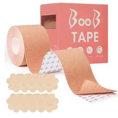 Disposable Bra Sticker, Flower Shape Design Nipple Cover, Nip Covers & Boob Tape, Breast Tape for Daily Use, Women's Lingerie Accessories
