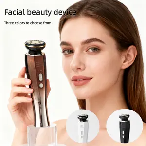 3-in-1 Red Light Therapy for Face and Neck, Skin Tightening Device True Beauty Glow Facial Massager for Skin Care, Effective Wrinkle Reduction Anti-Aging with Lifting, Tightening, Infusing, Facial Beauty Massagers