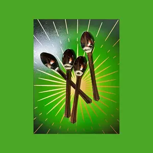 Mini Silver-Look Spoons