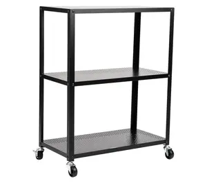 Mind Reader Rolling Coffee Cart, 3-Tier