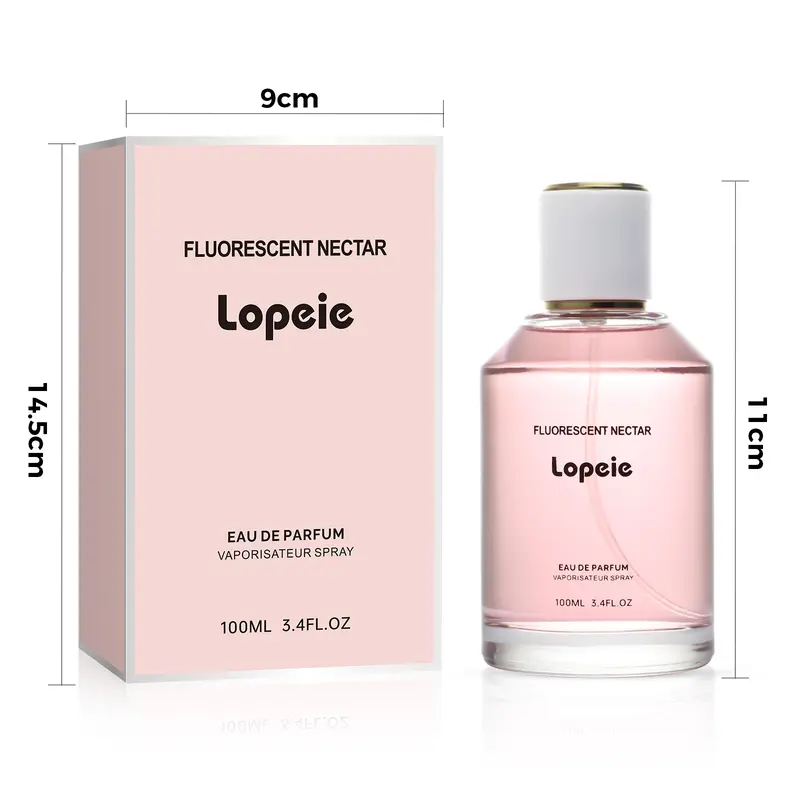 Lopeie Fluorescent Nectar Women's Perfume - 100ml Eau de Parfum with Jasmine & Gardenia Top Notes Tuberose & Honeysuckle Middle Notes 5