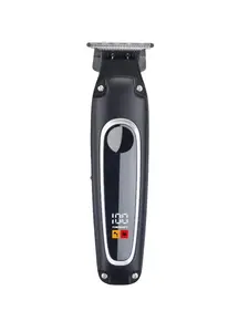 Electric hair clipper, suitable for trimming hair and beard, with strong power and long-lasting battery power.Silver body  trimmer  men