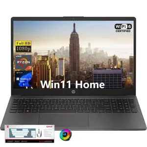 HP 15.6'' Business and Study Laptop 2026 Updated, Numeric Keypad, Webcam,15.6" FHD,Windows 11 Home+ Copilot AI, AMD Ryzen 7 7730U (up tp 32GB RAM | 1TB SSD), WiFi 6& Bluetooth with Bundle Accessory