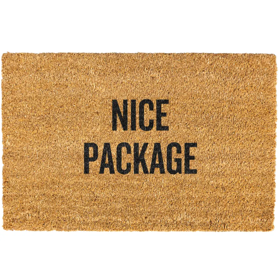 Nice Package doormat, Door mat, Welcome Mat, Funny Door mat Nice Package doormat, Door mat, Welcome Mat, Funny Door mat