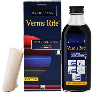 Vernis Rife -  Leather Cleaner - Shine, Clean and Protect against Cracking - Black - 100mL