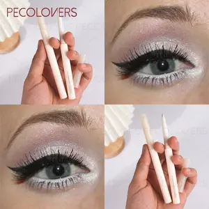 1PC Pearlescent Eyeshadow Pen, Highlighter Pen, Instant Radiance, Waterproof and Anti-smudge, Suitable for Daily Makeup, Ideal Valentine's Gift for Women, Glitter Shimmer Eyeshadow