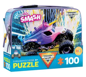 Eurographics Monster Jam Puzzle & Lunch Box - Sparkle Smash