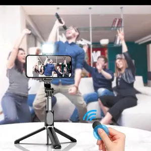41 inch wireless remote portable extendable 360 tripod selfie stick