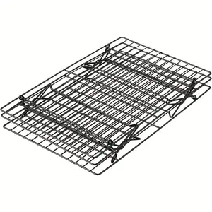 3 foldable cooling racks, cake tools, baking accessories, cookies and cake drying racks