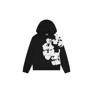 Big Cotton Wreath Sweatshirt "Black" DT093