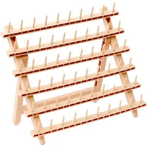 Weaving Frame 60 Spools, PP Weaving Hair Frame, Thread Frame, Sewing Storage Rack, Quilting, Embroidery - Multi-functional Expansion Stand