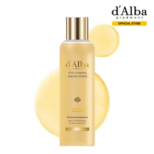 d'Alba Vita Toning Serum Toner – Daily Face Serum Toner with Trufferol, Niacinamide, Glutathione, Sea Buckthorn Extract & Ceramide NP (6.09 oz)