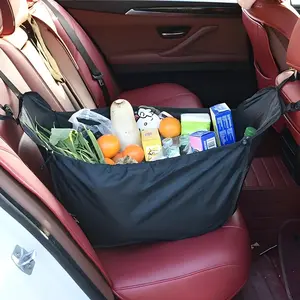 1PC Car Seat Rear Storage Bag, Car Interior Accessory, Car Accessories - High Capacity, Lightweight, Durable Organizer for Food, Emergency Tools, Cleaning Supplies - Ideal for Backseats, Trunks, and Road Trips