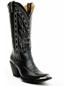 Retro Rock Western Boots - Round Toe