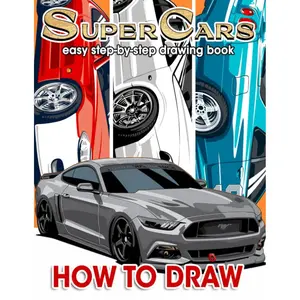 How To Draw Super Cars: Master the Art of Drawing Super Cars For Kids Ages 8-12, 6-8, Teens & Adults | Great Gifts For Car Lovers Paperback – September 30, 2022