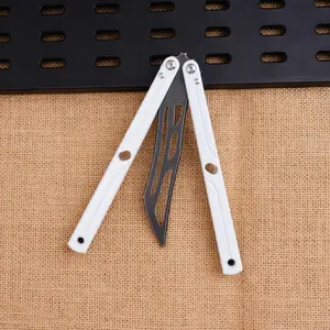 Aluminum Training Tool, Butterfly Flipper Toy, High-Quality Balance Metal Butterfly Trainer, Cool Hand Tool, Lg09-4