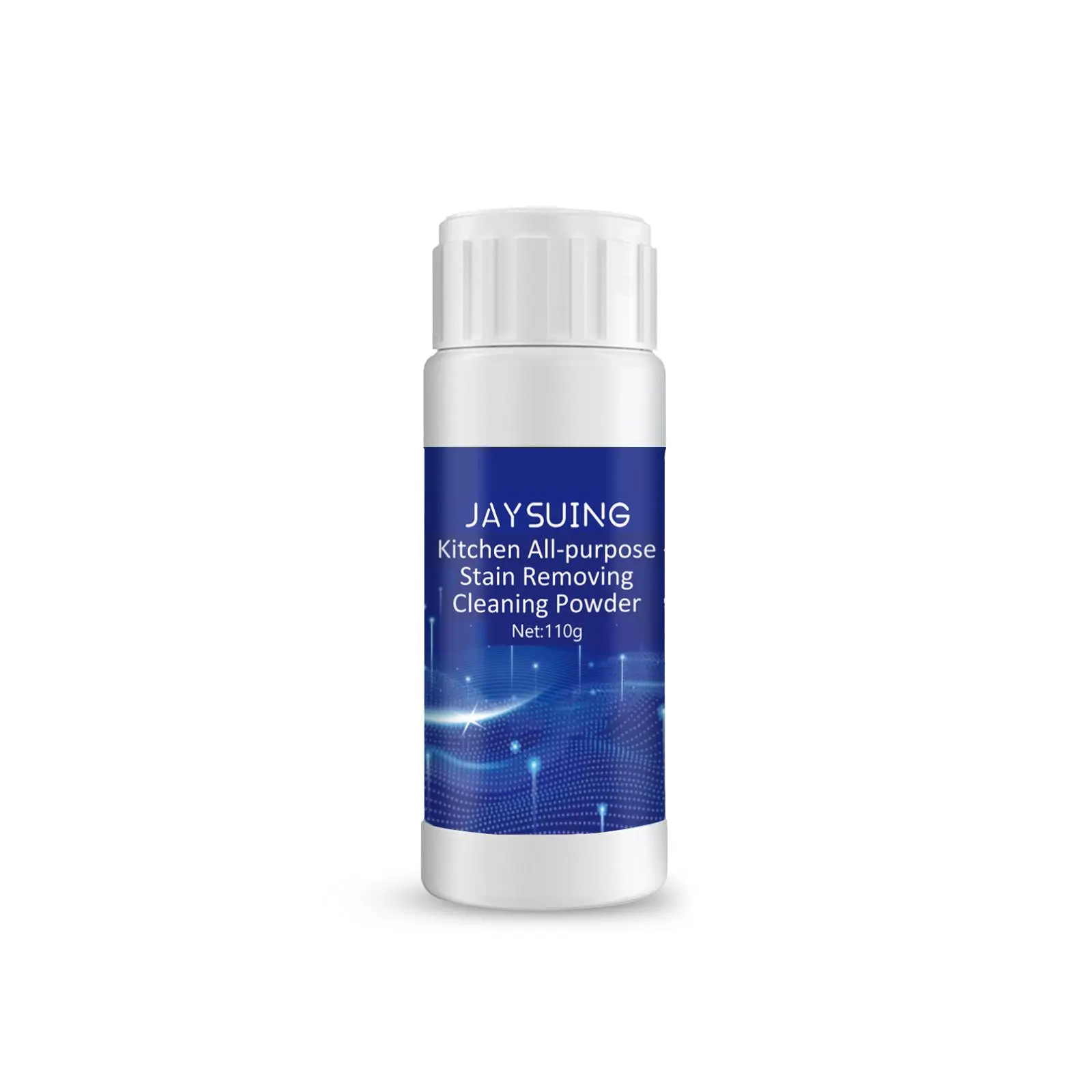 Jaysuing Kitchen All-Purpose Stain Removing Cleaning Powder, Kitchen Stove Oil Cleaning Utensils Rust Removal Stains Dirt Cleaning Agent Cleaner Household Baking Basin