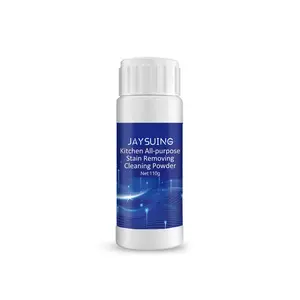 Jaysuing Kitchen All-Purpose Stain Removing Cleaning Powder, Kitchen Stove Oil Cleaning Utensils Rust Removal Stains Dirt Cleaning Agent Cleaner Household Baking Basin