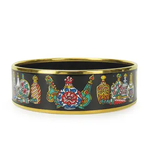 Pre-owned HERMÈS Others Small Leather Goods Hermes Cloisonne Enamel Bangle Multicolor