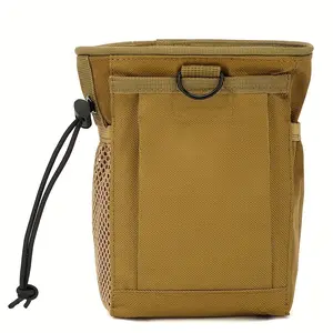 Adjustable Outdoor Molle Dump Pouch, a Recovery Drawstring Bag Designed for Utility, Perfect for Storing Equipment, Tools, And More.