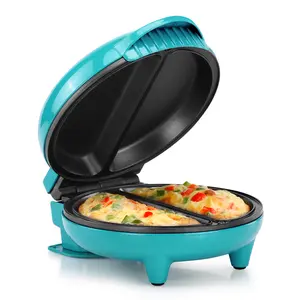 2-Section Omelet Maker – Dual Non-Stick Cooker for Quick Meals