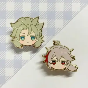 Albedo & Kazuha Genshin Impact Hard Enamel Pins