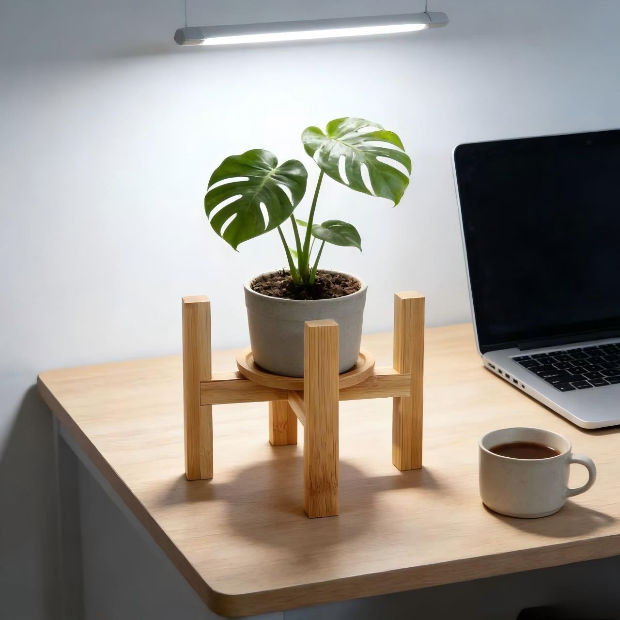 1pc Bamboo Cross Plant Stand – Mid Century Modern 4 Legged Adjustable Plant Holder, Natural Wood Flower Pot Rack Fits 11cm Planters, Rustic Display for Succulents Herbs, Indoor Outdoor Home Decor for Balcony Desk Living Room 1pc Bamboo Cross Plant Stand – Mid Century Modern 4 Legged Adjustable Plant Holder, Natural Wood Flower Pot Rack Fits 11cm Planters, Rustic Display for Succulents Herbs, Indoor Outdoor Home Decor for Balcony Desk Living Room