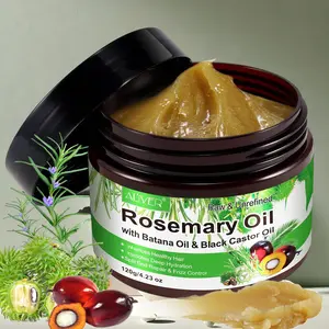 Rosemary Oil with Batana Oil & Black Castor Oil, Deep Moisturizing Natural Hair Oil, Hair Care & Styling Product for Women & Men