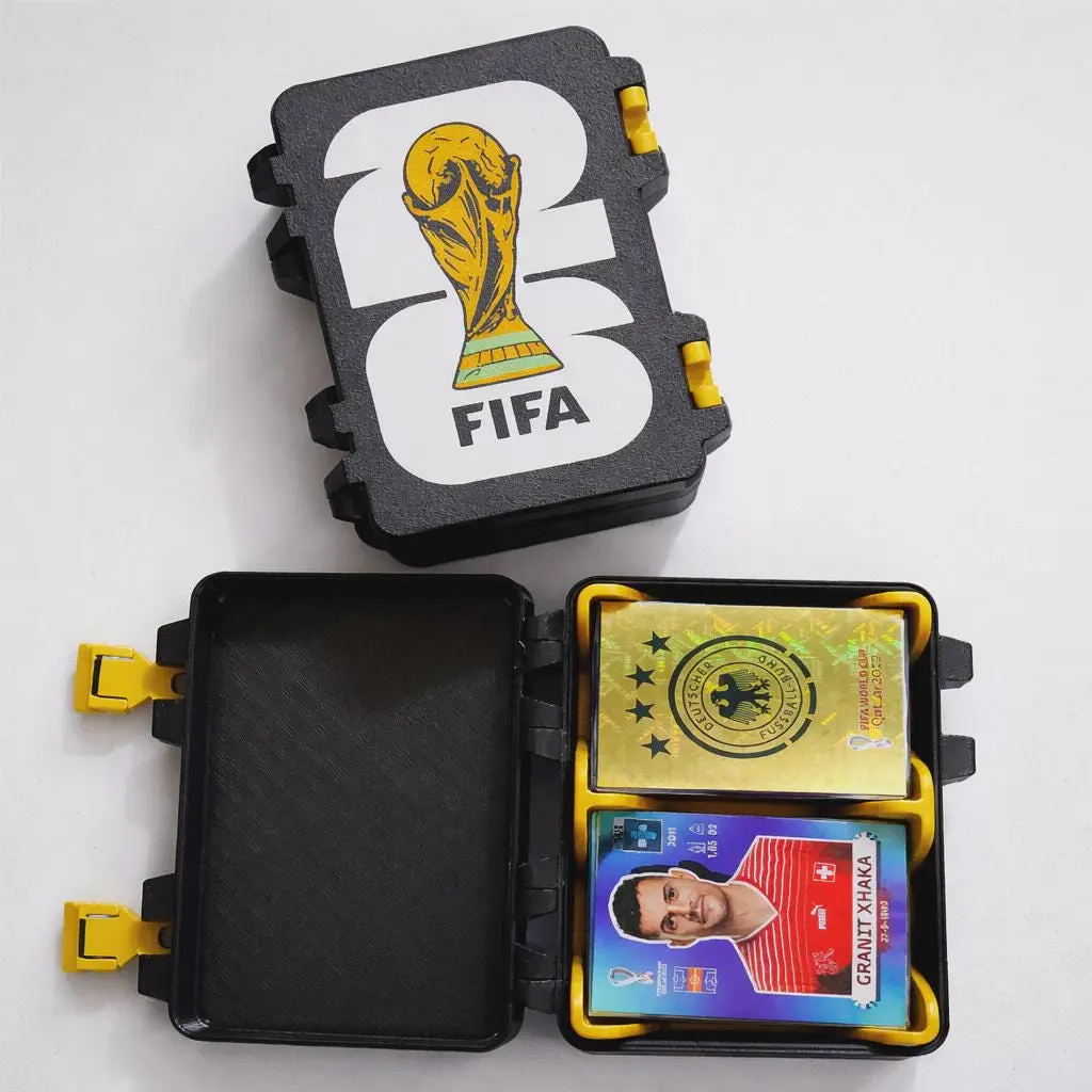 2026 World Cup Sticker Storage Box – Large Case Holds 500 and 1000 Stickers