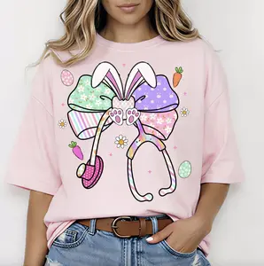 Easter Nurse Coquette T-Shirt or Sweatshirt, Bunny Stethoscope Tee, Happy Easter Shirt, Nurse Easter Gift, School Nurse Shirt, Nursing Hoodie For Her