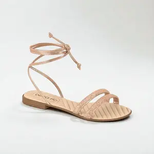Weightless Lace Up Open Toe Sandals for Women, Comfortable Perfect for Every day
