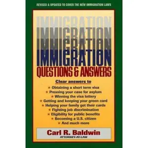 USED-Immigration Questions and Answers by Carl R Baldwin (Paperback)